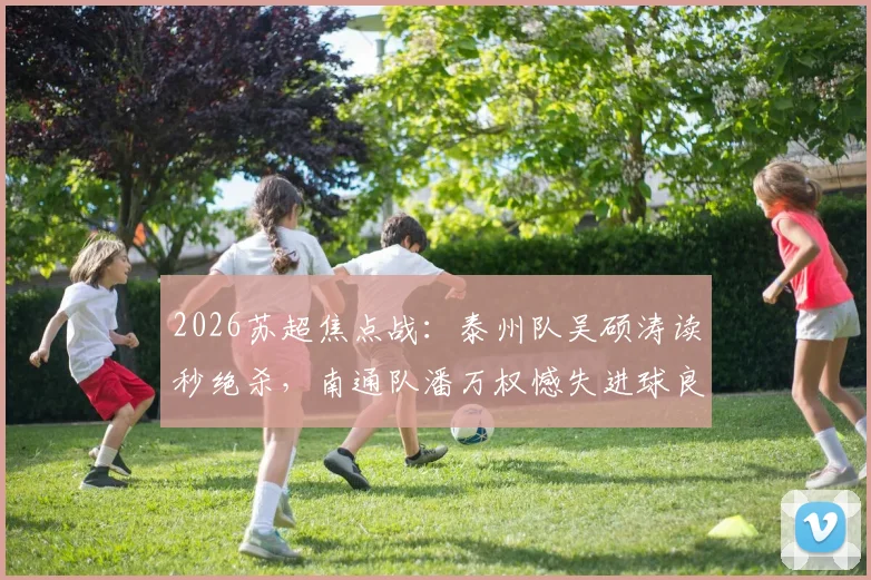 2026苏超焦点战：泰州队吴硕涛读秒绝杀，南通队潘万权憾失进球良机全场回放